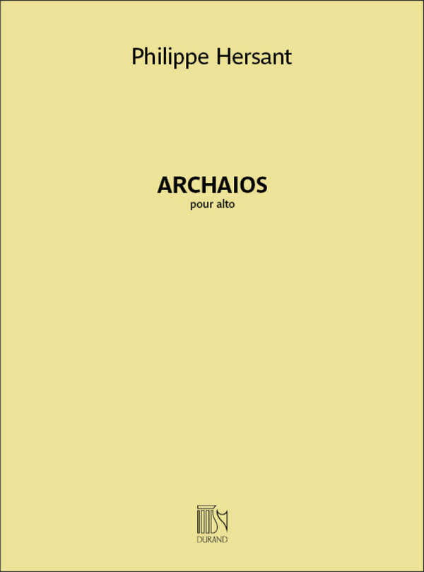 Archaios  Viola  Score