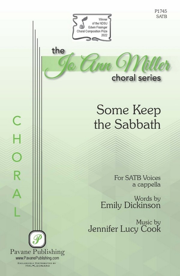 Some Keep The Sabbath&nbsp;&nbsp;SATB&nbsp;&nbsp;Choral Score