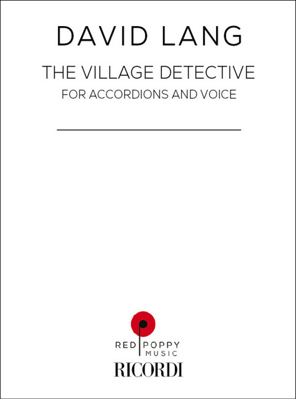 The Village Detective&nbsp;&nbsp;Accordions and Voice&nbsp;&nbsp;Set