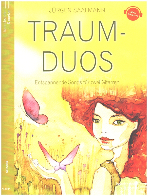 Traumduos - Entspannende Songs (+MP3s)  für 2 Gitarren  Partitur