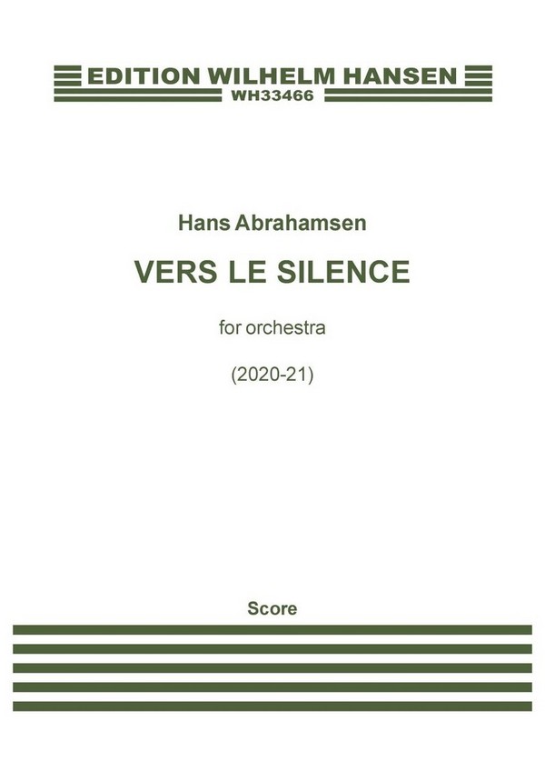Vers Le Silence&nbsp;&nbsp;Orchestra&nbsp;&nbsp;Score