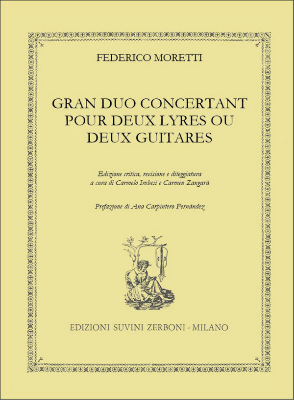 Gran duo concertant&nbsp;&nbsp;2 Lyres or 2 Guitars&nbsp;&nbsp;Book & Part[s]