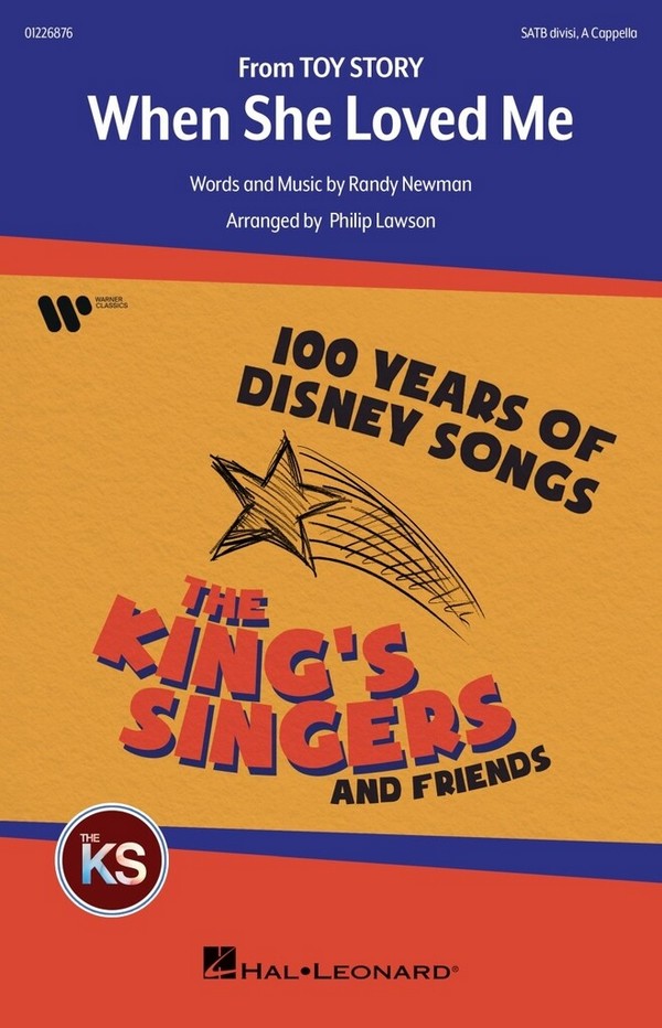 When She Loved Me&nbsp;&nbsp;SATB divisi&nbsp;&nbsp;Choral Score