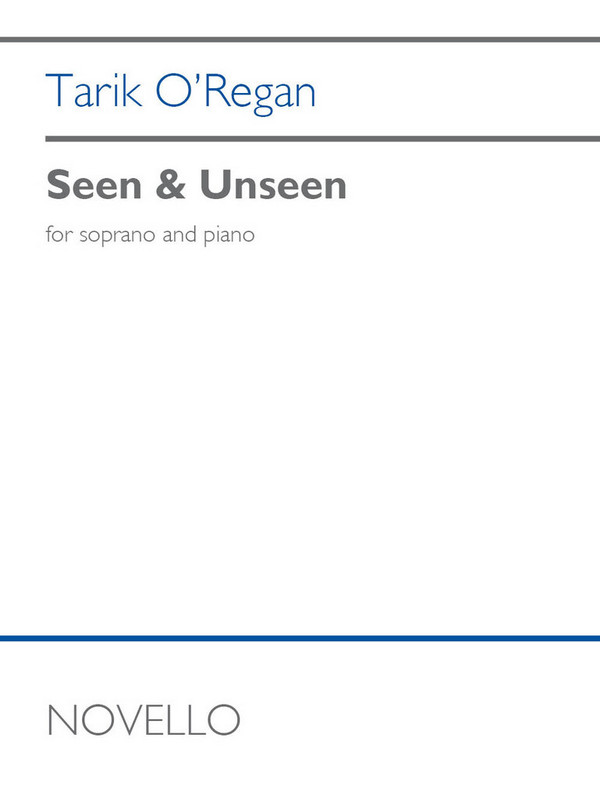Seen & Unseen&nbsp;&nbsp;Soprano Voice and Piano&nbsp;&nbsp;Vocal Score