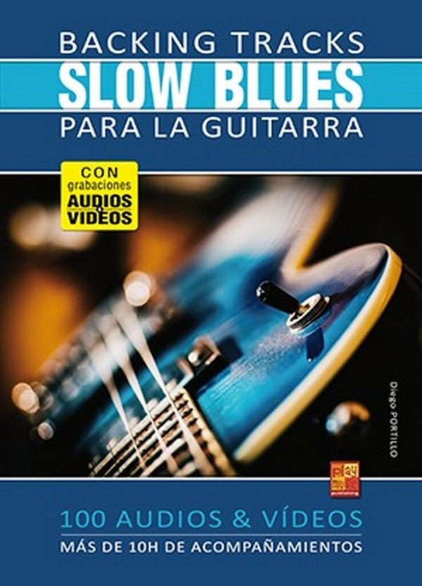 Backing Tracks Slow Blues para la guitarra&nbsp;&nbsp;Guitar&nbsp;&nbsp;Book & Media-Online