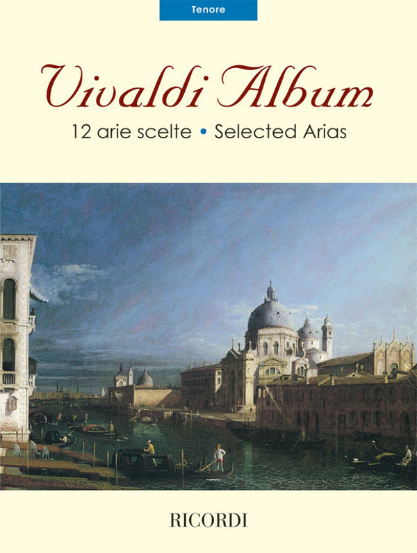 Vivaldi Album - Tenore&nbsp;&nbsp;Tenor Voice and Piano&nbsp;&nbsp;Book