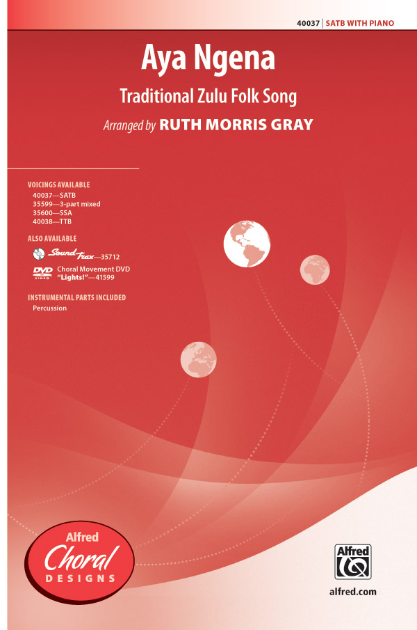 Aya Ngena SATB  Mixed voices  