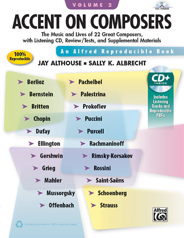 Accent on Composers, Volume 2 (with CD)&nbsp;&nbsp;Classroom Materials&nbsp;&nbsp;