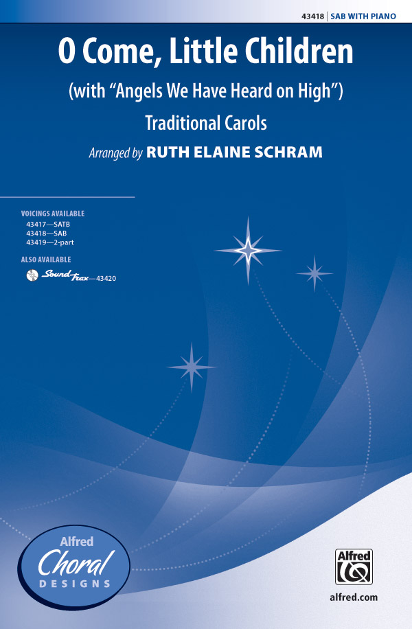 O Come Little Children SAB&nbsp;&nbsp;Mixed voices&nbsp;&nbsp;