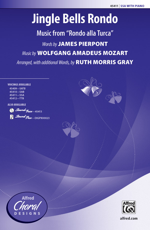 Jingle Bells Rondo SSA&nbsp;&nbsp;Upper voices&nbsp;&nbsp;