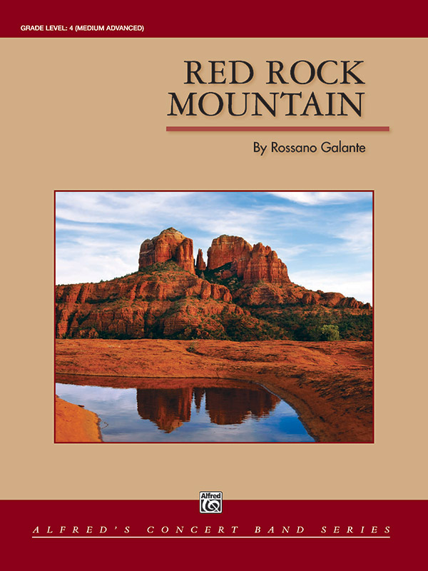 Red Rock Mountain &nbsp;&nbsp;for symphonic wind band&nbsp;&nbsp;score and parts