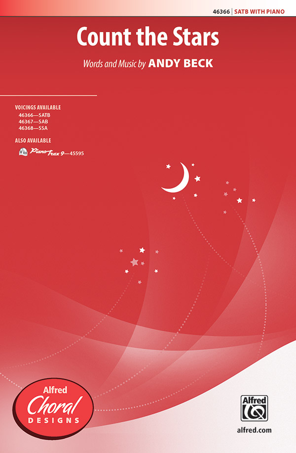 Count The Stars &nbsp;&nbsp;for mixed choir and piano&nbsp;&nbsp;choral score