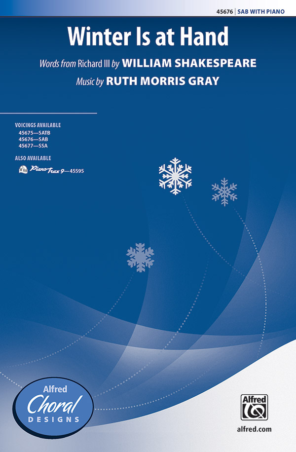 Winter Is At Hand SAB  Mixed voices  