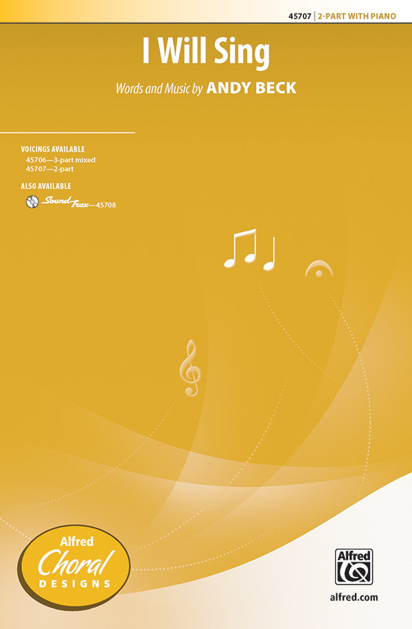 I Will Sing 2 PT&nbsp;&nbsp;2-Part, Unison and Equal Voice&nbsp;&nbsp;