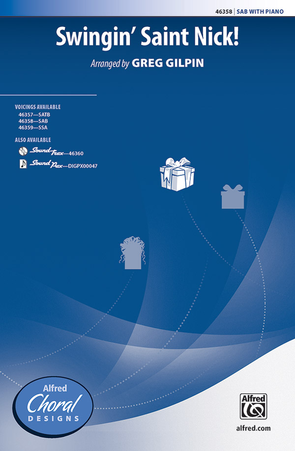 Swingin Saint Nick SAB  Mixed voices  