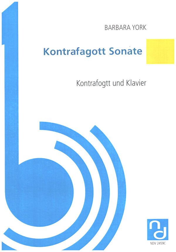 Kontrafagott Sonate (The Sunken Garden)  für Kontrafagott und Klavier   