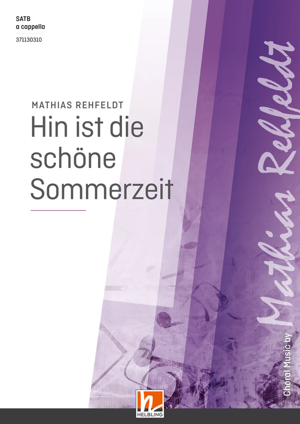Hin ist die schöne Sommerzeit SATB    Chor|Einzel