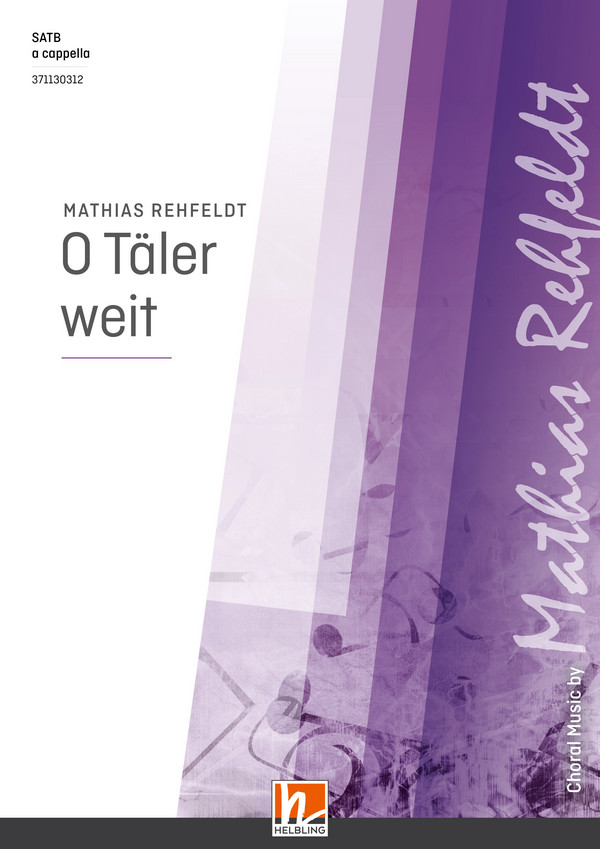 O Täler weit SATB    Chor|Einzel