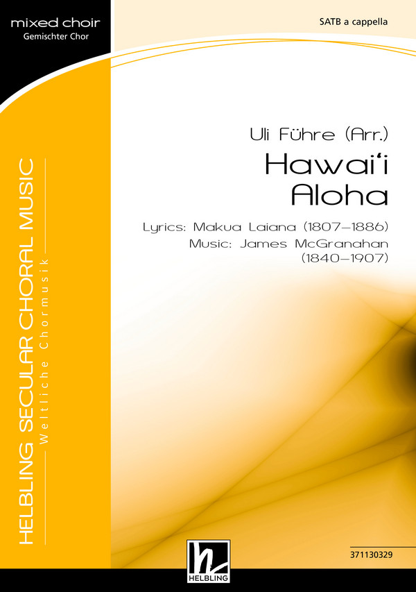 E Hawai'i (SATB)&nbsp;&nbsp;&nbsp;&nbsp;Chor|Einzel