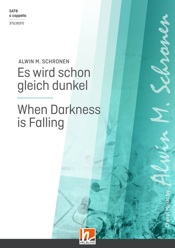 Es wird schon gleich dunkel SATB&nbsp;&nbsp;&nbsp;&nbsp;Chor|Einzel