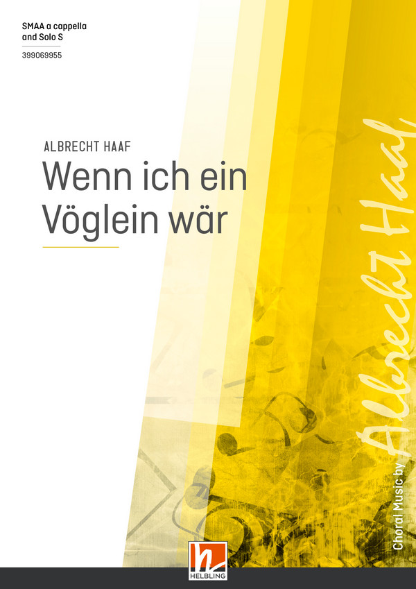 Wenn ich ein Vöglein wär SMAA&nbsp;&nbsp;&nbsp;&nbsp;Chor|Einzel