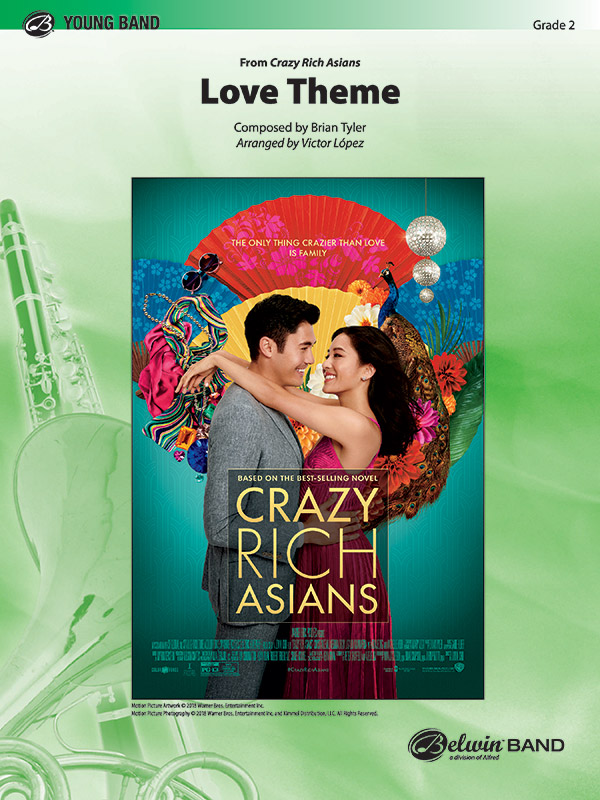 Love Theme (Crazy Rich Asian) (c/b)&nbsp;&nbsp;Symphonic wind band&nbsp;&nbsp;