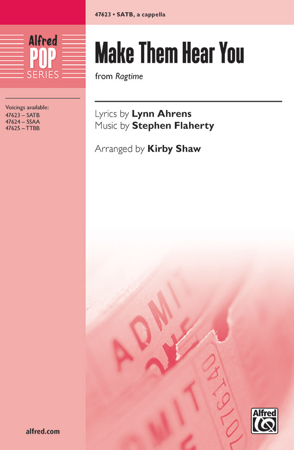 Make Them Hear You SATB A Cap&nbsp;&nbsp;Mixed voices&nbsp;&nbsp;