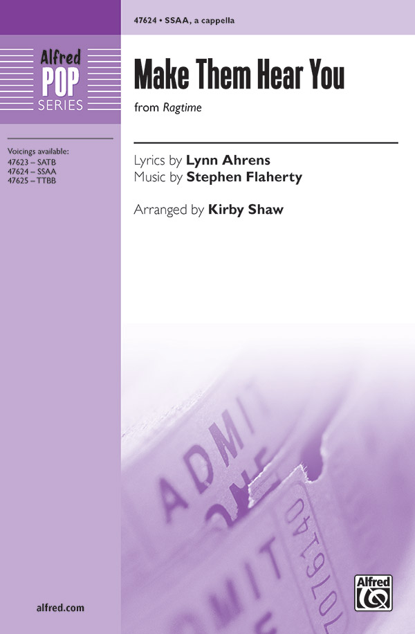 Make Them Hear You SSAA A Cap&nbsp;&nbsp;Upper voices&nbsp;&nbsp;