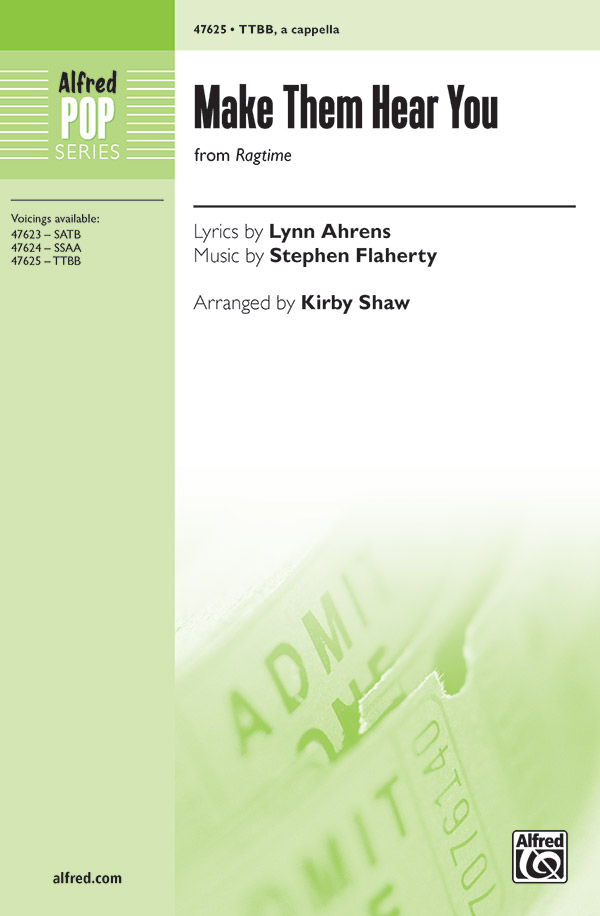 Make Them Hear You TTBB A Cap&nbsp;&nbsp;Lower voices&nbsp;&nbsp;