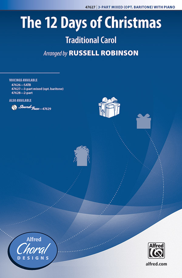 12 Days Of Christmas, The 3 PT MXD&nbsp;&nbsp;Mixed voices&nbsp;&nbsp;