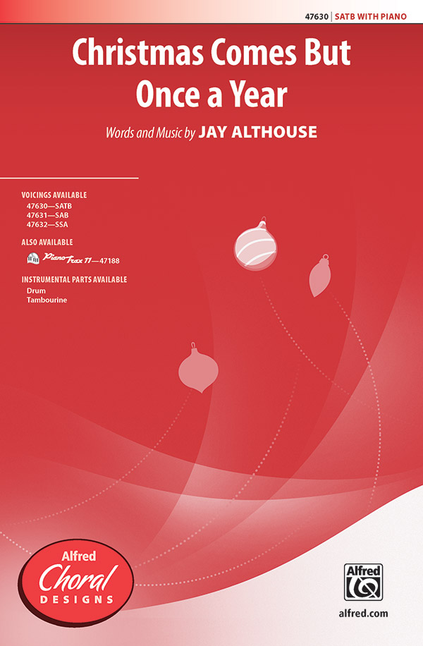 Christmas Comes But Once A Year SATB&nbsp;&nbsp;Mixed voices&nbsp;&nbsp;