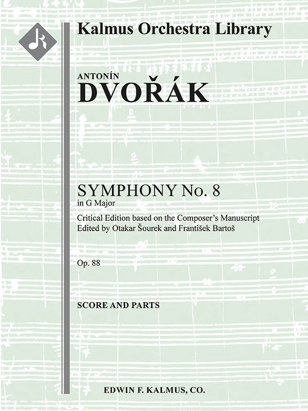 Symphony No. 8 in G, Op. 88, B. 163 (cri&nbsp;&nbsp;Full Orchestra&nbsp;&nbsp;