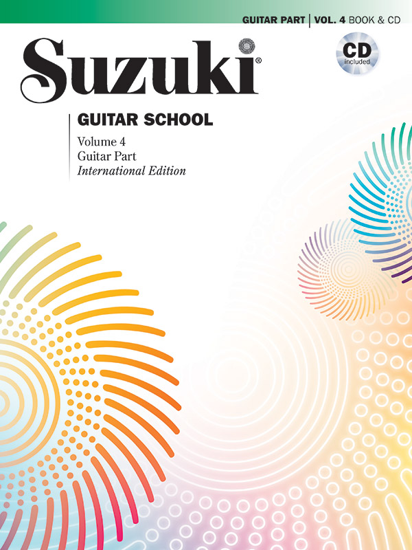 Suzuki Guitar School Vol. 4 (+CD)    Guitar Part (International Edition)
