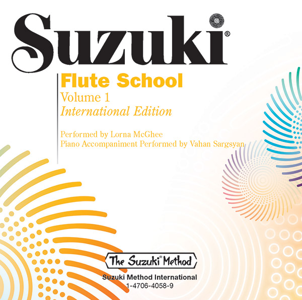 Suzuki Flute School Intl 1 CD  CDs  