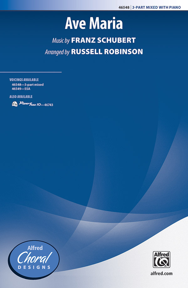 Ave Maria 3 PT MXD  Mixed voices  