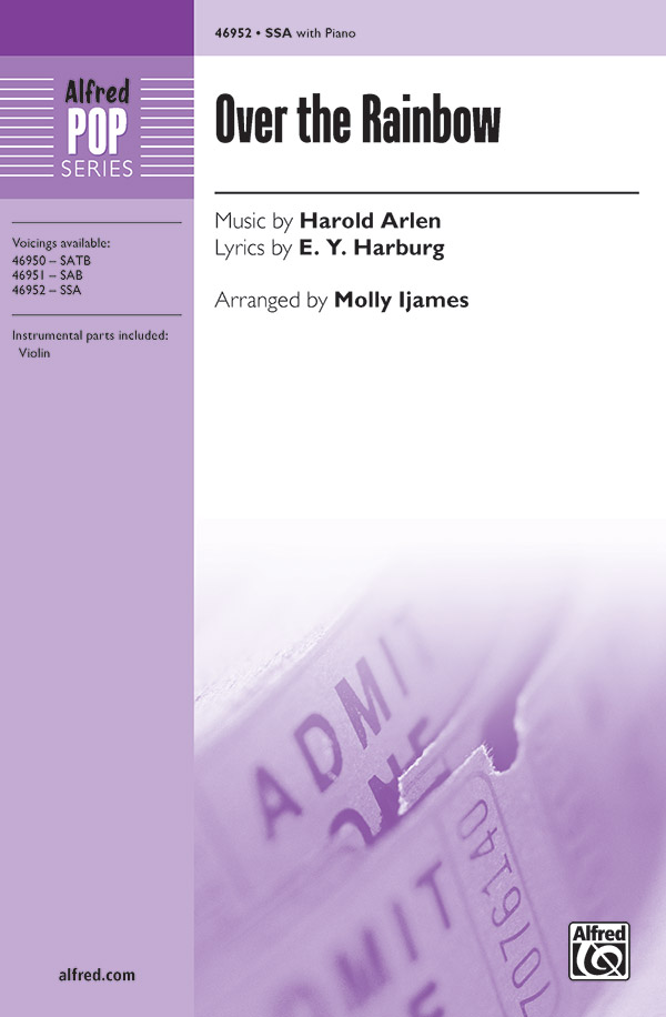 Over The Rainbow SSA  Upper voices  