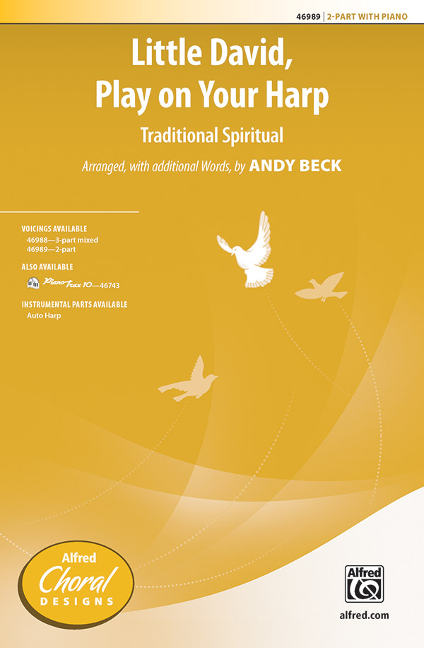 Little David Play On Your Harp 2 PT&nbsp;&nbsp;2-Part, Unison and Equal Voice&nbsp;&nbsp;