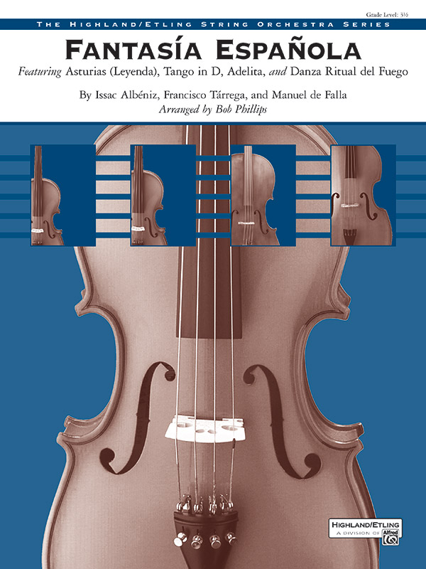 Fantasia Espanola  for string orchestra  score and parts