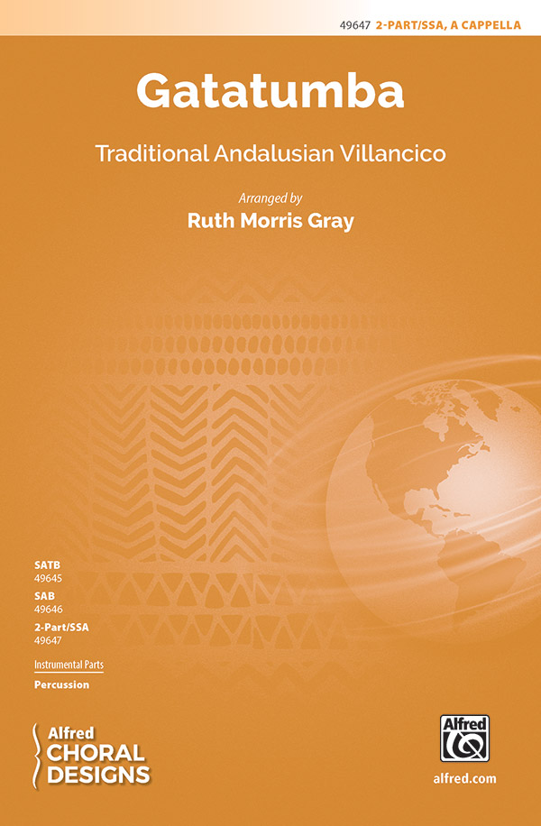 Gatatumba 2PT/SSA Acap  2-Part, Unison and Equal Voice  