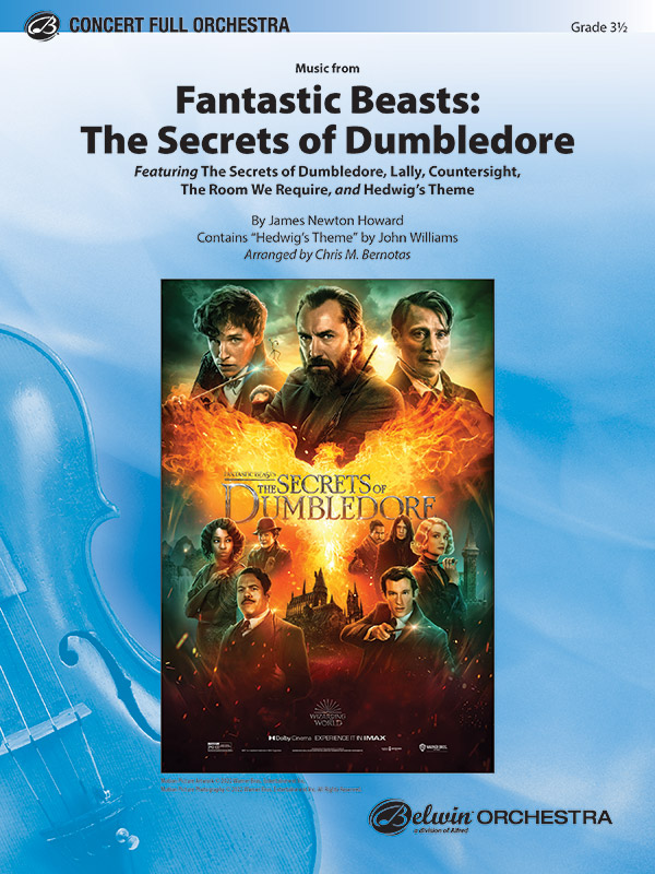 The Secrets of Dumbledore (f/o)&nbsp;&nbsp;for full orchestra&nbsp;&nbsp;