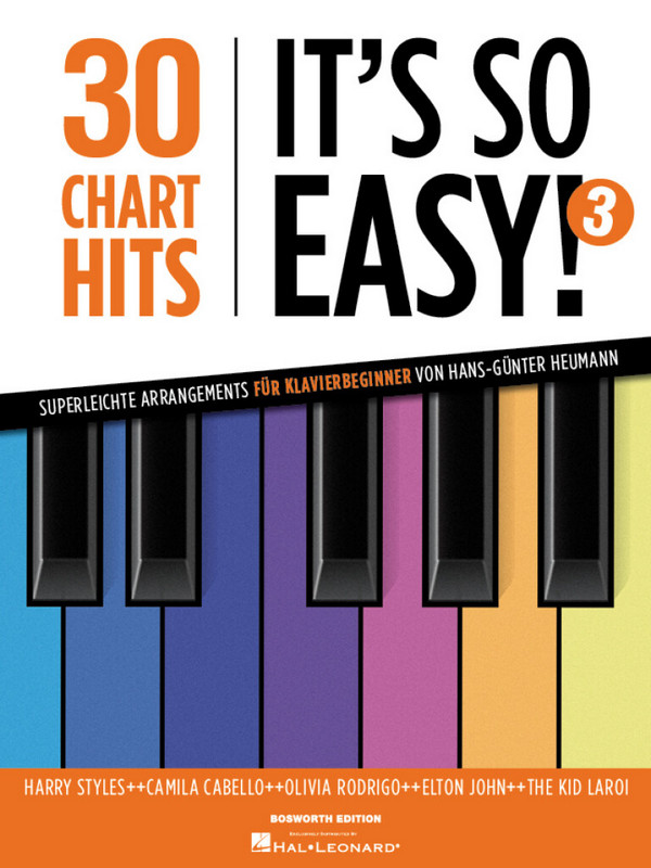 30 Charthits - It's so easy! Vol. 3  für Klavier   