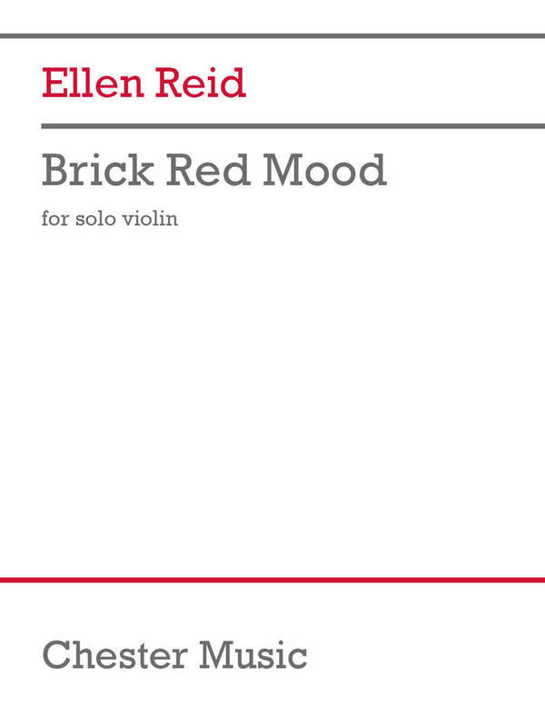 Brick Red Mood&nbsp;&nbsp;Violin&nbsp;&nbsp;Book
