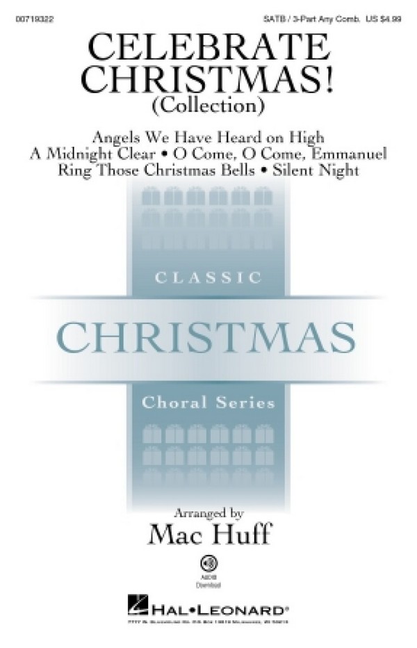 Celebrate Christmas! (Collection)&nbsp;&nbsp;SATB, 3-Part Any Comb.&nbsp;&nbsp;Choral Score