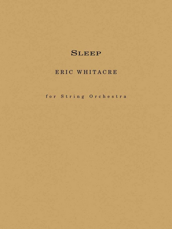 Sleep  String Orchestra  Score