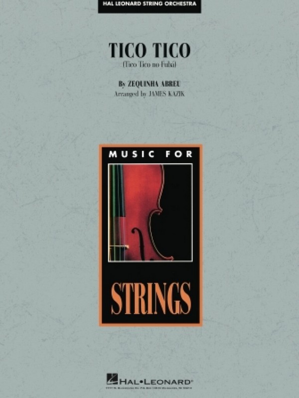 Tico Tico (Tico Tico No Fubá)  String Orchestra  Score
