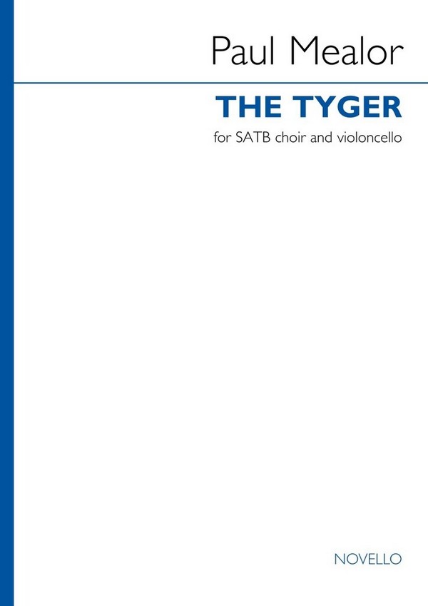 The Tyger (Score)  SATB and Cello  Choral Score