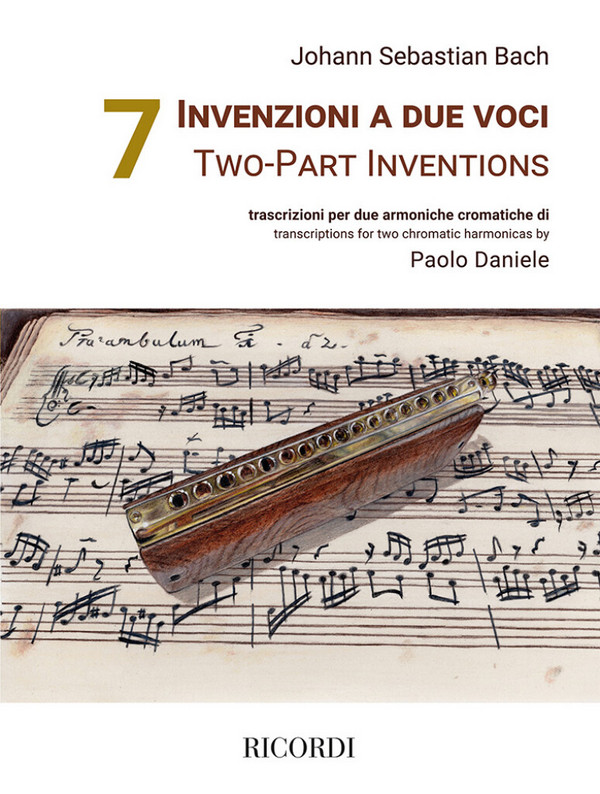 7 Invenzioni a due voci&nbsp;&nbsp;Harmonica&nbsp;&nbsp;Book