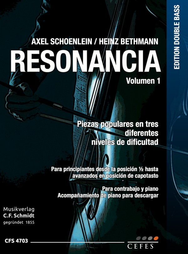 Resonacia! Vol.1 (+Online Audio)&nbsp;&nbsp;para contrabajo y piano &nbsp;&nbsp;Spanische Ausgabe
