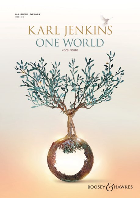 One World  for soli, mixed choir and orchestra  vocal score (en/la)