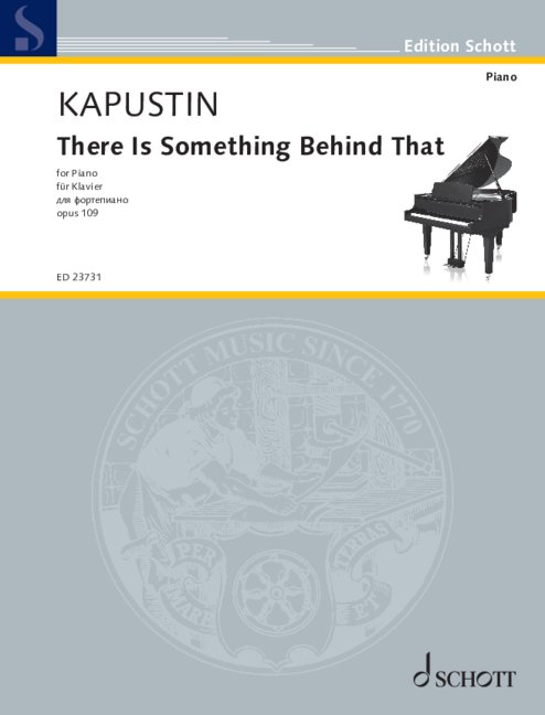 There Is Something Behind That op. 109&nbsp;&nbsp;für Klavier&nbsp;&nbsp;